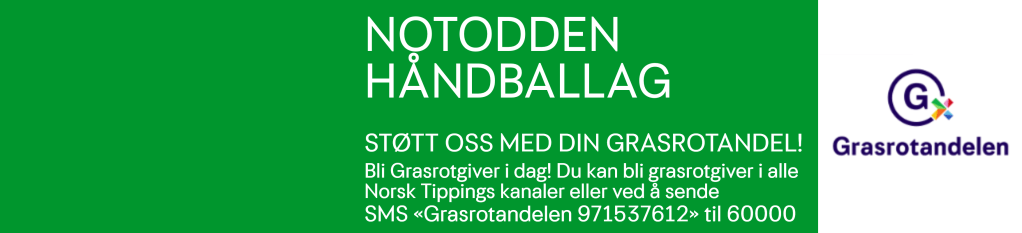 Støtt oss med din grasrotandel. Send SMS "Grasrotandelen 971537612" til 60000.
